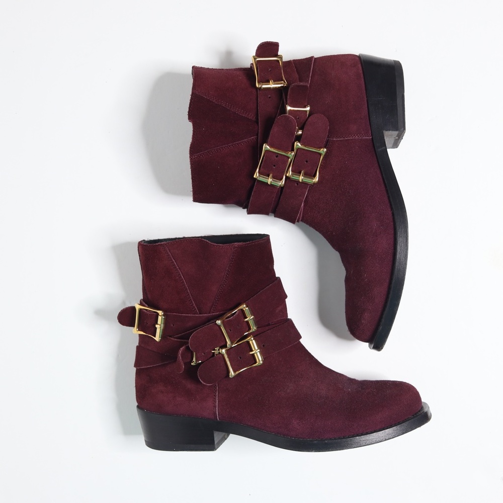 Rupert Sanderson Parnassus Suede Ankle Boots 38